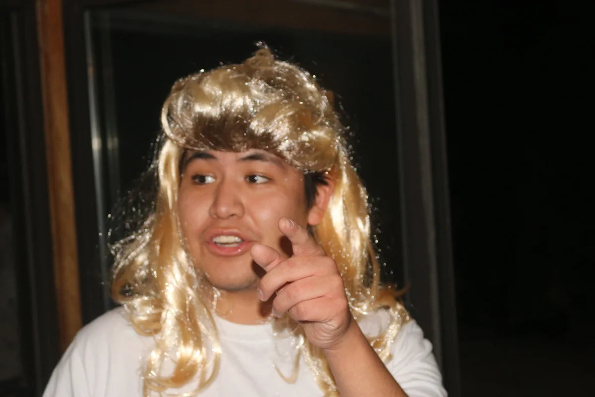 The face of someone who just lost W.I.G.